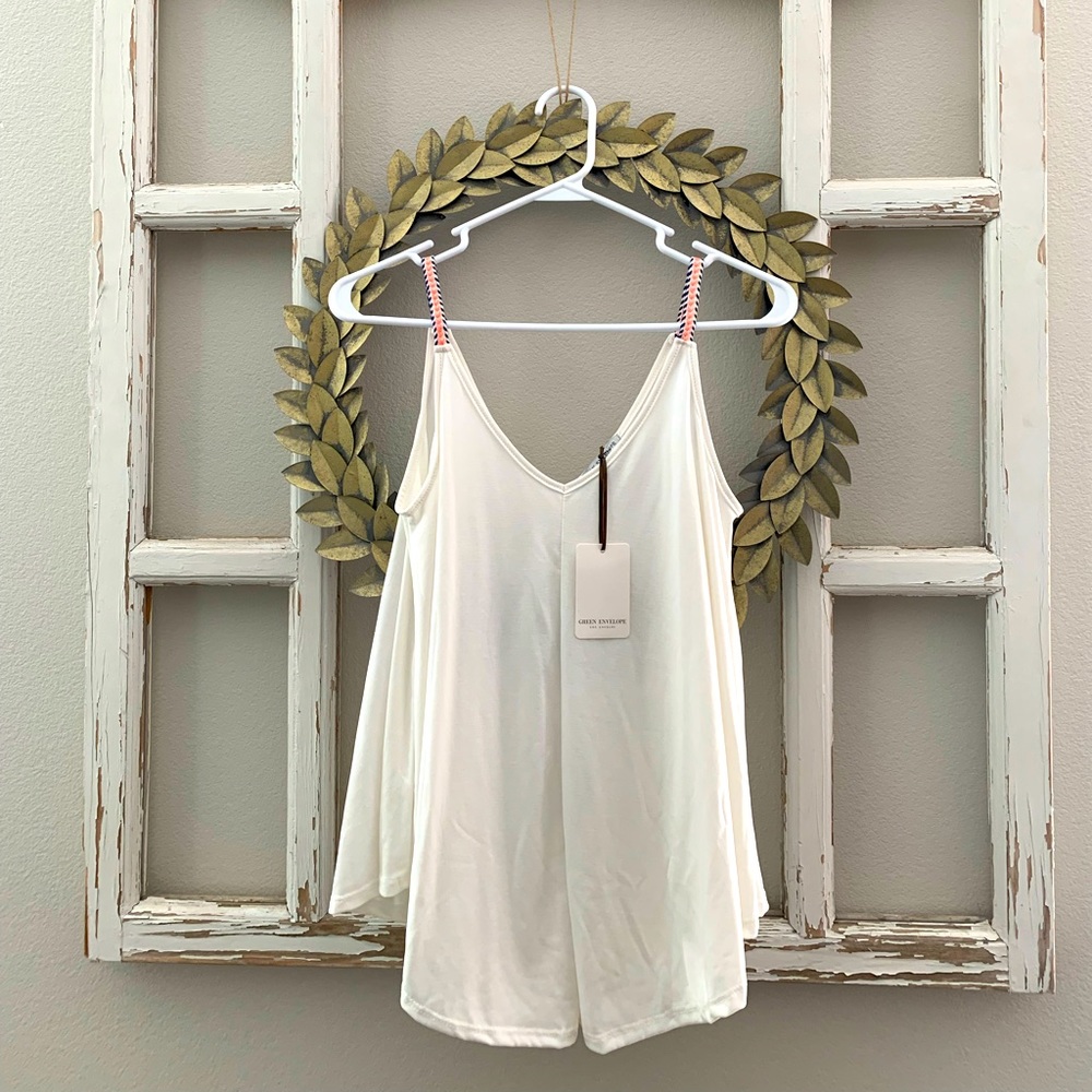 Green Envelope Swing Tank size S